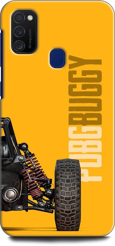 Afterglow Back Cover for SAMSUNG Galaxy M21 PUBG, KAR98, PUBG LOVER, PUBG GAME, PUBG LOVE, CHICKEN DINNER  (Multicolor, Shock Proof, Pack of: 1)