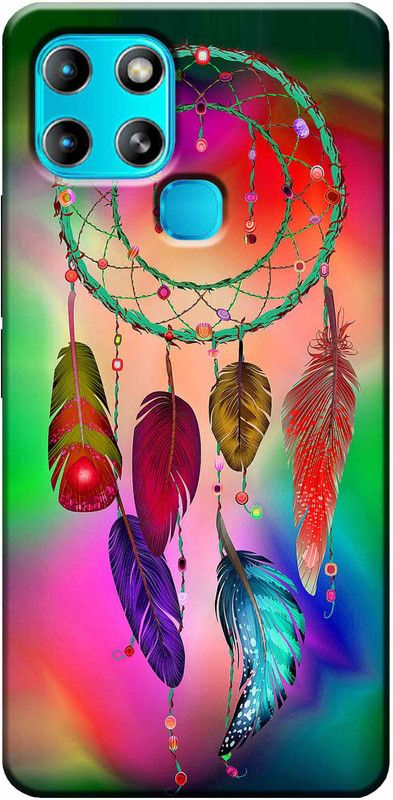 YorKtoLene Back Cover for Infinix Smart 6 2813  (Multicolor, Dual Protection, Silicon, Pack of: 1)