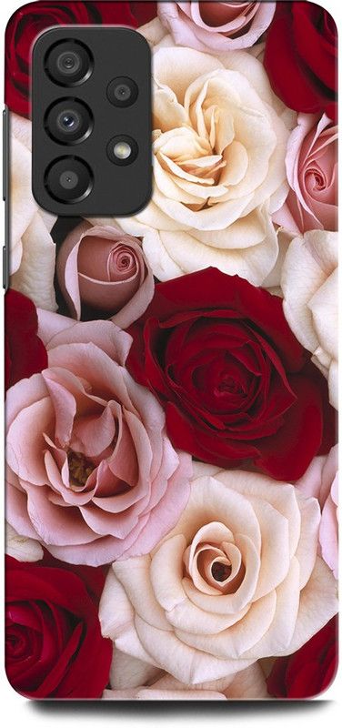 GRAFIQE Back Cover for SAMSUNG Galaxy A33 LOVE, FLOWER, HEART, COUPLE, BIRD, ROSE  (Multicolor, Shock Proof, Pack of: 1)