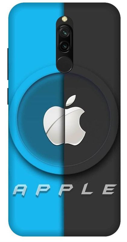 SSMORYA Back Cover for Redmi 8, Apple, Iphone Multicolour Printed Back Cover  (Multicolor, Shock Proof, Pack of: 1)