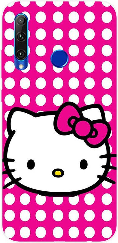 SmartNxt Back Cover for Honor 20i  (Pink, Flexible, Silicon)