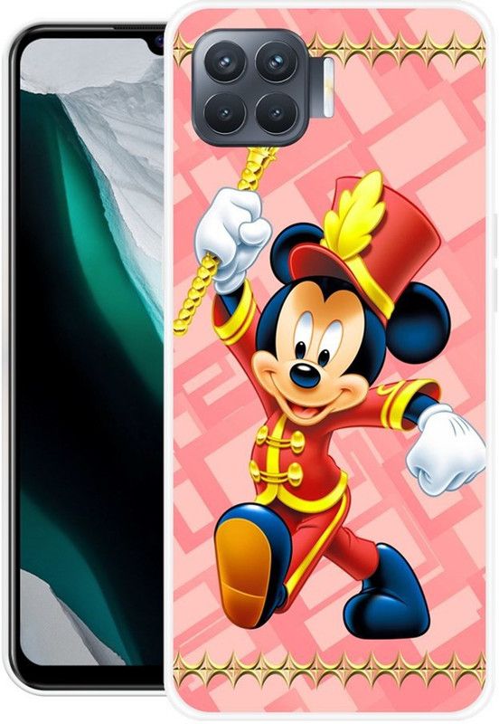 SUPER CASE Back Cover for Oppo F17 Pro  (Multicolor, Grip Case, Silicon)