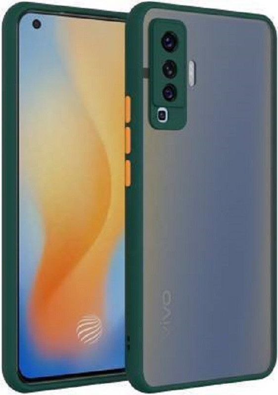 Celzo Back Cover for Vivo X50 PRO  (Green, Silicon, Pack of: 1)