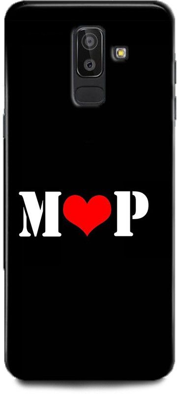 Afterglow Back Cover for SAMSUNG Galaxy J8 M P, M LOVES P, NAME, LETTER, ALPHABET, MP LOVE, HART  (Multicolor, Shock Proof, Pack of: 1)
