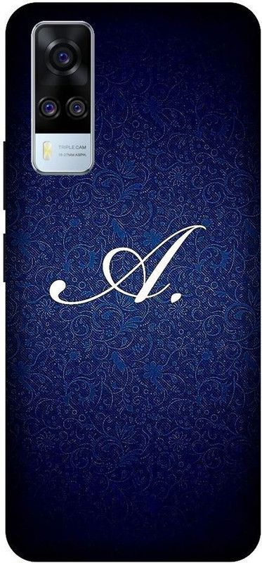 URCHIN Back Cover for Vivo Y31 A, A letter, Letter A, A love, Love  (Multicolor, Shock Proof, Pack of: 1)