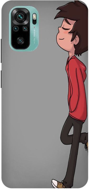 Bluvver Back Cover for Redmi Note 10S,M2101K7BG, Printed Boy Hurts,Love Back Cover  (Multicolor, Hard Case, Pack of: 1)