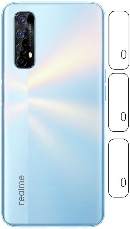 Temperia Back Camera Lens Glass Protector for Realme 7  (Pack of: 3)