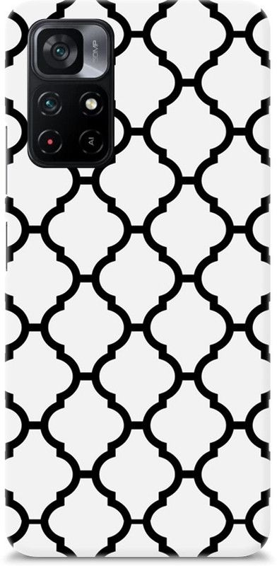 Mast Kalandar Back Cover for POCO M4 Pro 5G  (Black, White, Hard Case, Pack of: 1)