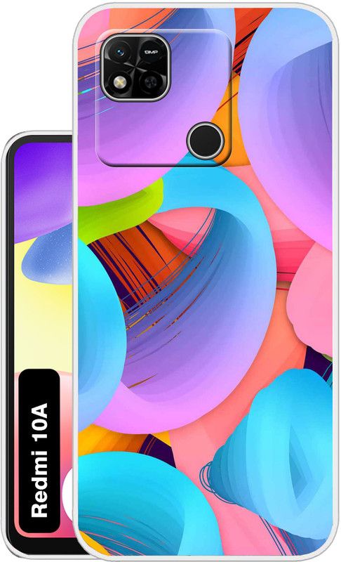 Flipkart SmartBuy Back Cover for Redmi 10A  (Multicolor, Dual Protection, Silicon, Pack of: 1)
