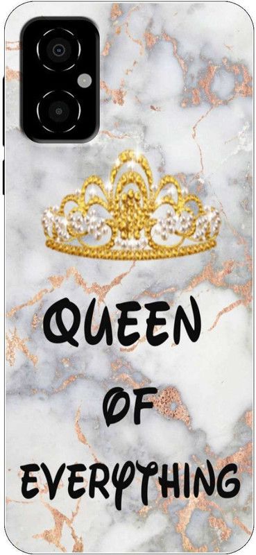 iprinto Back Cover for POCO M4 5G, MZB0BRVIN Queen Of Everything Back Cover  (Multicolor, Hard Case, Pack of: 1)