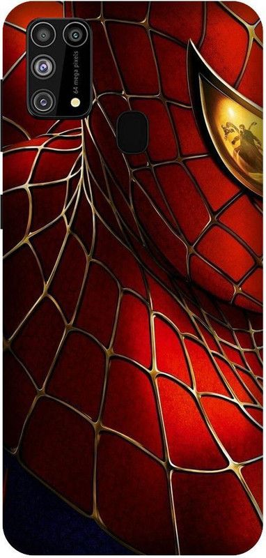 Yoprint Back Cover for Samsung Galaxy M31 Prime Hollywood Spiderman back cover  (Multicolor, Hard Case, Pack of: 1)