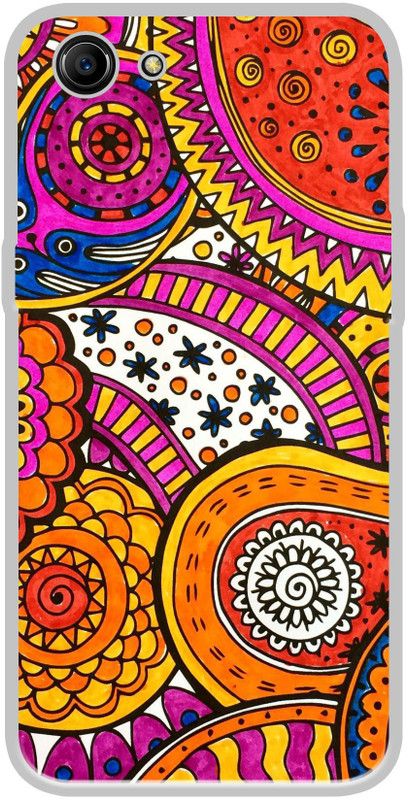 Casotec Back Cover for Oppo A83  (Multicolor, Flexible, Silicon, Pack of: 1)