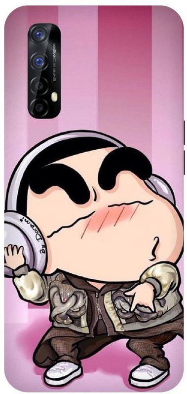 URCHIN Back Cover for Realme 7 shinchan, cartoon. Funny, cute, Shinchan  (Multicolor, Shock Proof, Pack of: 1)