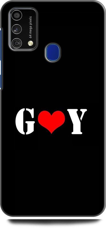 Afterglow Back Cover for SAMSUNG Galaxy F41 G Y, G LOVES Y, NAME, LETTER, ALPHABET, GY LOVE, HART  (Multicolor, Shock Proof, Pack of: 1)