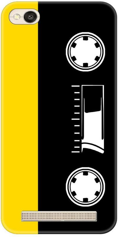 Smutty Back Cover for Mi Redmi 5A - Cassette Print  (Multicolor, Hard Case, Pack of: 1)