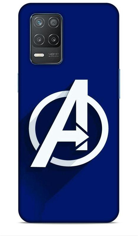 CRAFTARA Back Cover for Realme 8 5G, Realme 8s 5G, Realme Narzo 30 5G  (Blue, White)