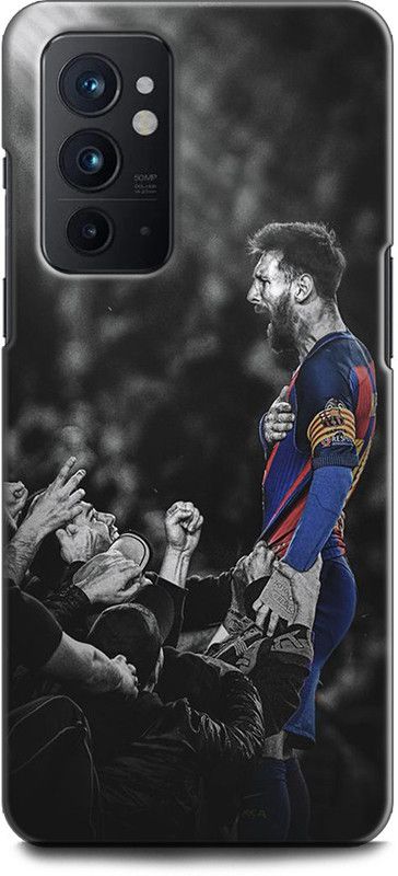 INDICRAFT Back Cover for OnePlus 9RT 5G MESSI, LIONE MESSI, FOOTBALL, BARCELONA, SPORTS  (Multicolor, Shock Proof, Pack of: 1)