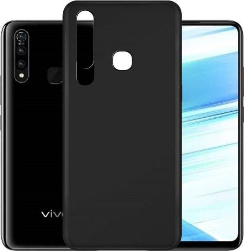 Skyforce Back Cover for Vivo Z1Pro  (Black, Grip Case, Pack of: 1)