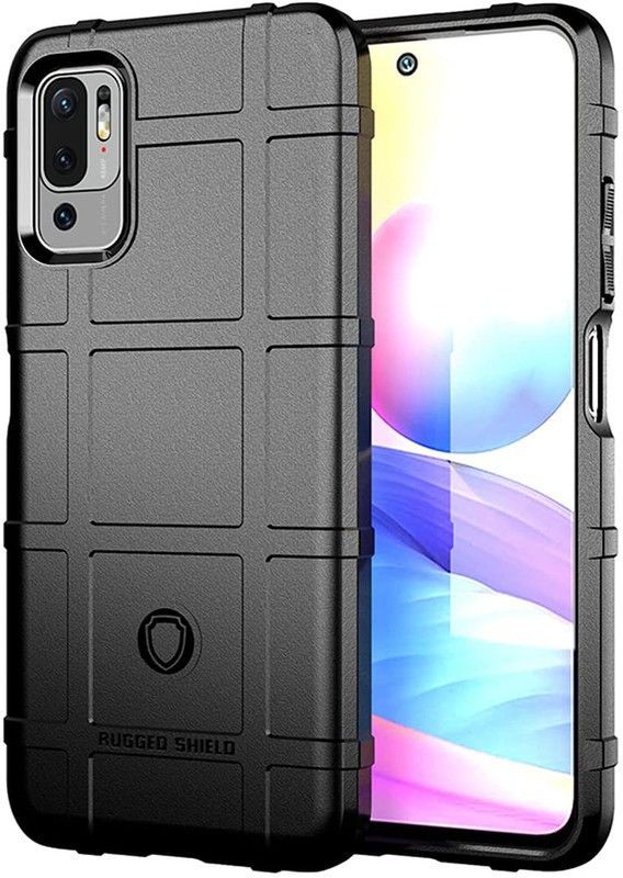 Helix Bumper Case for Xiaomi Poco M3 Pro 5G  (Black, Rugged Armor, Pack of: 1)