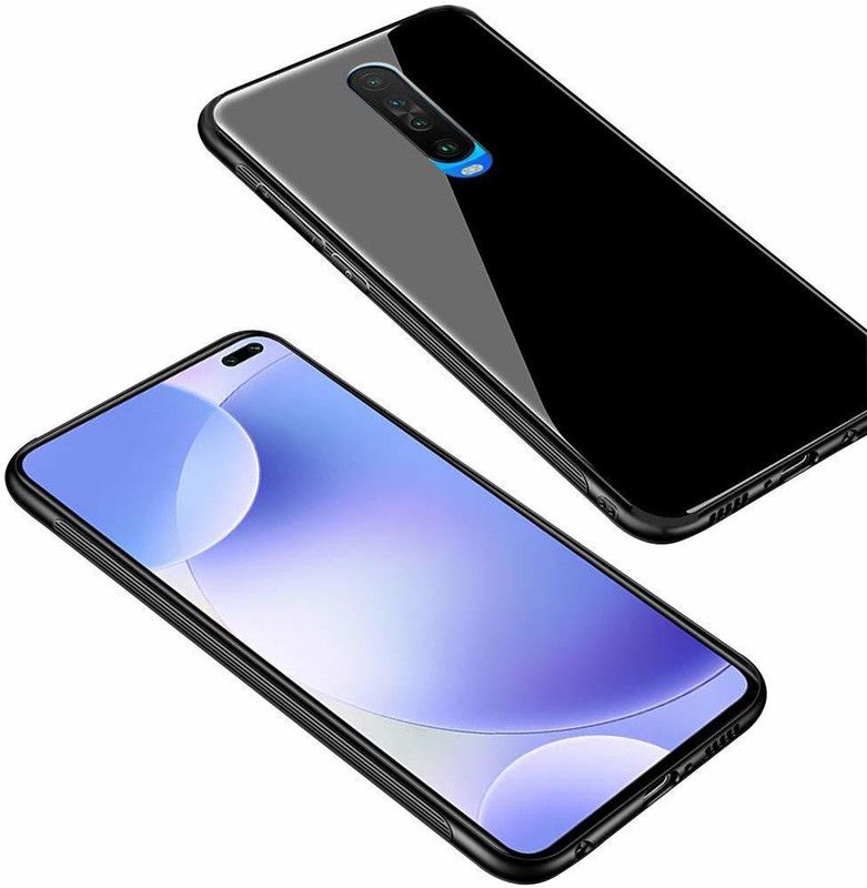 Shiwin Back Cover for Redmi Mi K30  (Black, Pack of: 1)