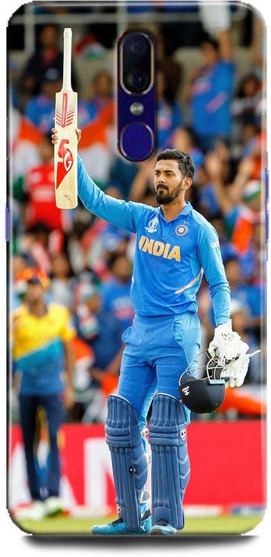 FIKORA Back Cover for OPPO A9/CPH1938 KL RAHUL PRINTED  (Multicolor, Hard Case, Pack of: 1)