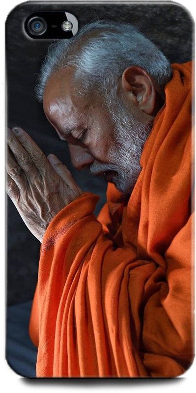 INDICRAFT Back Cover for Apple iPhone 5 NARENDRA MODI, PRIME MINISTER OF INDIA, BJP, PM  (Multicolor, Hard Case, Pack of: 1)
