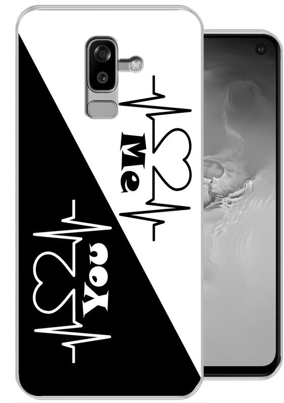 Discount Master Back Cover for Samsung Galaxy J8  (Multicolor, Dual Protection, Silicon, Pack of: 1)