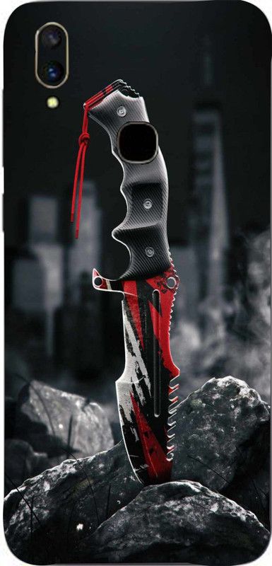 AsSkin Vivo V11, vivo v 11 Mobile Skin  (Ultra Super Killer Knife Skin With High Gloss Finish).)