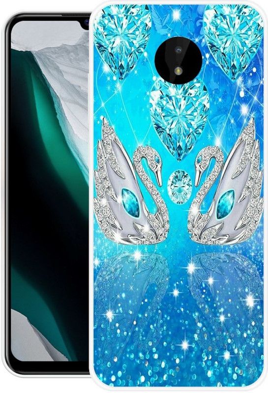 SIMAWAT Back Cover for Nokia C10  (Multicolor, Grip Case, Silicon, Pack of: 1)