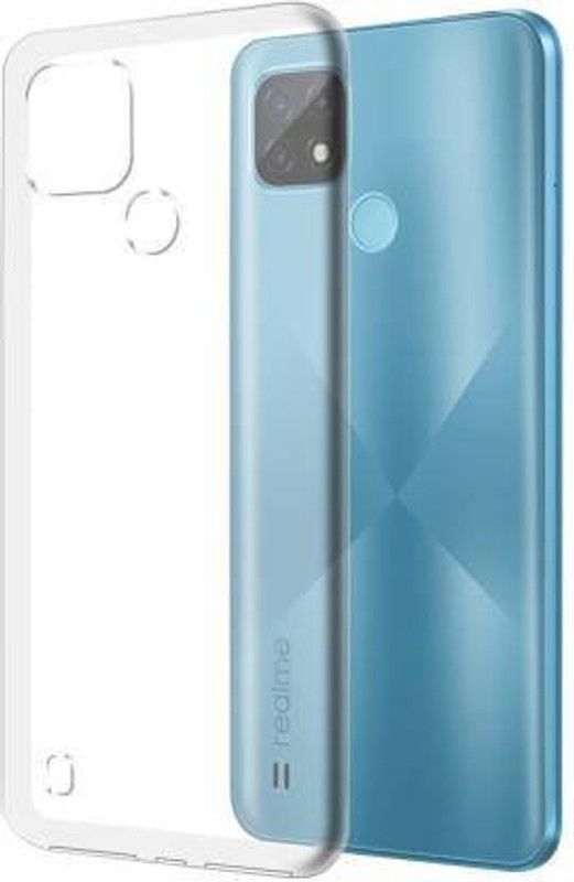 Graphicase Back Cover for Realme C25Y  (Transparent, Grip Case, Silicon)