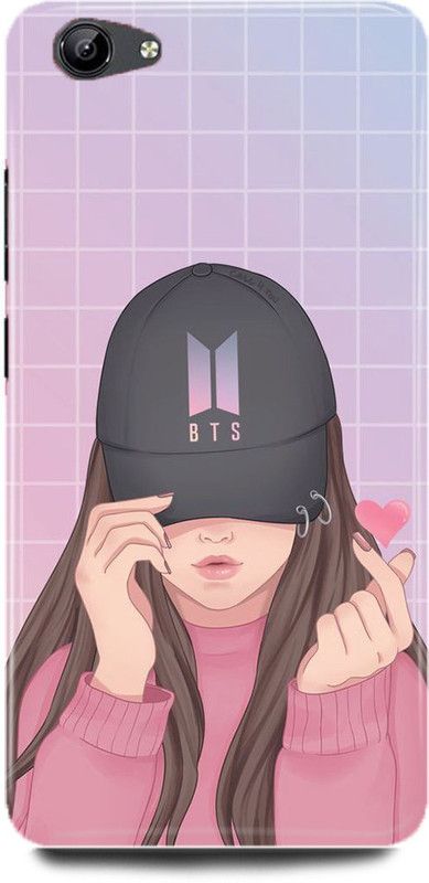 DIKRO Back Cover for vivo Y67, BTS, CUTE, GIRL, ARMY, LOVE, MUSIC, KOREAN, SINGERS  (Multicolor, Hard Case, Pack of: 1)