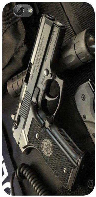 Skyhawk Back Cover for Sky Hawk Back Cover For Vivo Y66 Pistol  (Multicolor, Waterproof, Silicon, Pack of: 1)