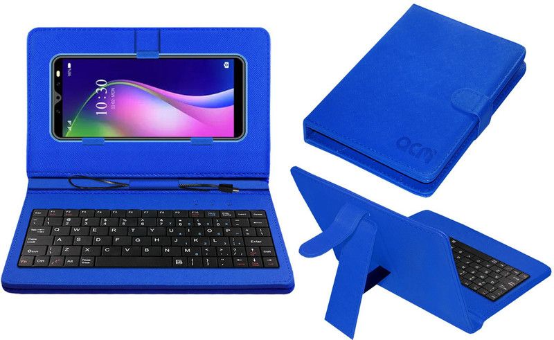 ACM Keyboard Case for Ikall Z8 Star  (Blue, Cases with Holder, Pack of: 1)