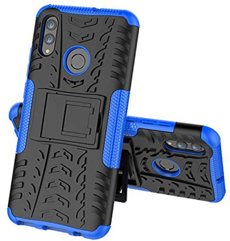 Flipkart SmartBuy Back Cover for Asus Zenfone Max Pro M2  (Blue, Black, Camera Bump Protector)