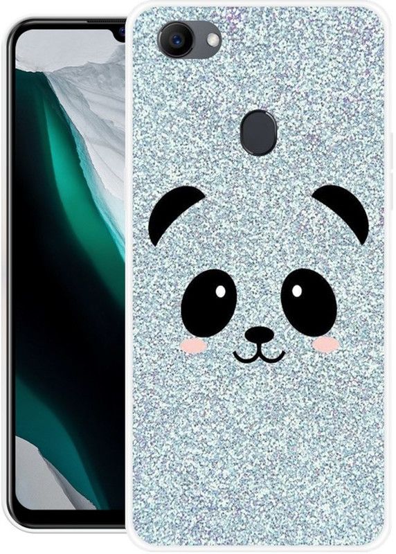 Aabra Back Cover for OPPO F7  (Grey, Flexible, Silicon, Pack of: 1)