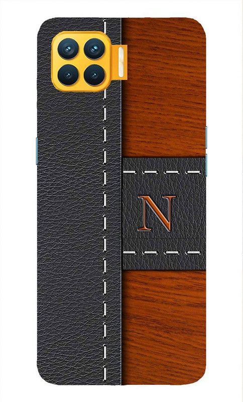 MY SWAG Back Cover for Oppo F17 PRO  (Brown, Black, Hard Case)