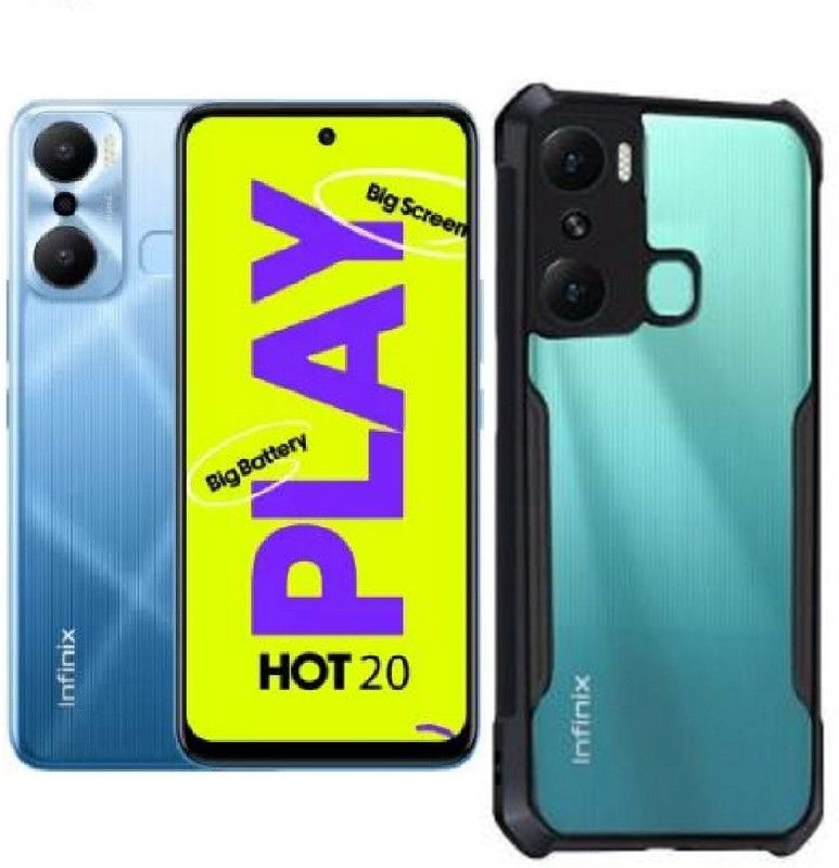 SNMART Back Cover for Infinix HOT 20 Play  (Transparent, Shock Proof, Pack of: 1)