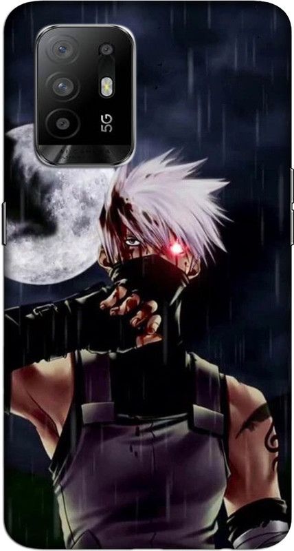 CROKIAN Back Cover for Oppo F19 Pro Plus 5G Kakashi Back Cover  (Blue, Hard Case)