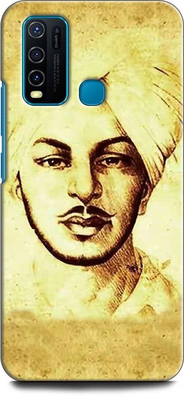 KEYCENT Back Cover for Vivo Y50, Vivo 1935 BHAGAT SINGH, FREEDOM FIGHTER, INDIAN, NATIONAL  (Multicolor, Pack of: 1)