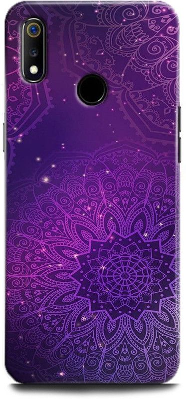 Afterglow Back Cover for Realme 3i  (Purple, Shock Proof, Pack of: 1)