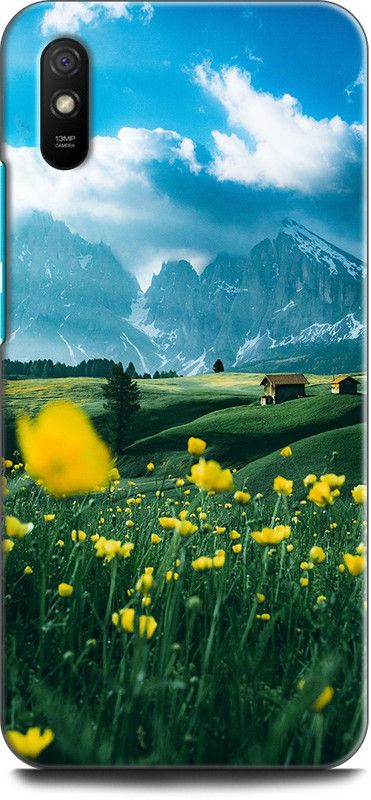 KEYCENT Back Cover for REDMI 9i TREES, NATURE, COLOURFUL GARDEN, GREEN, FLOWERS  (Multicolor, Shock Proof, Pack of: 1)
