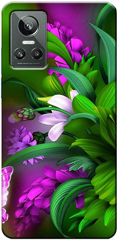 Auqueno Back Cover for Realme GT Neo 3 5G 2591  (Multicolor, 3D Case, Silicon, Pack of: 1)