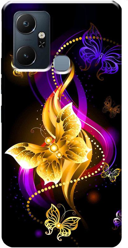 StroFit Back Cover for Infinix Smart 6 Plus 2589  (Multicolor, Hard Case, Silicon, Pack of: 1)