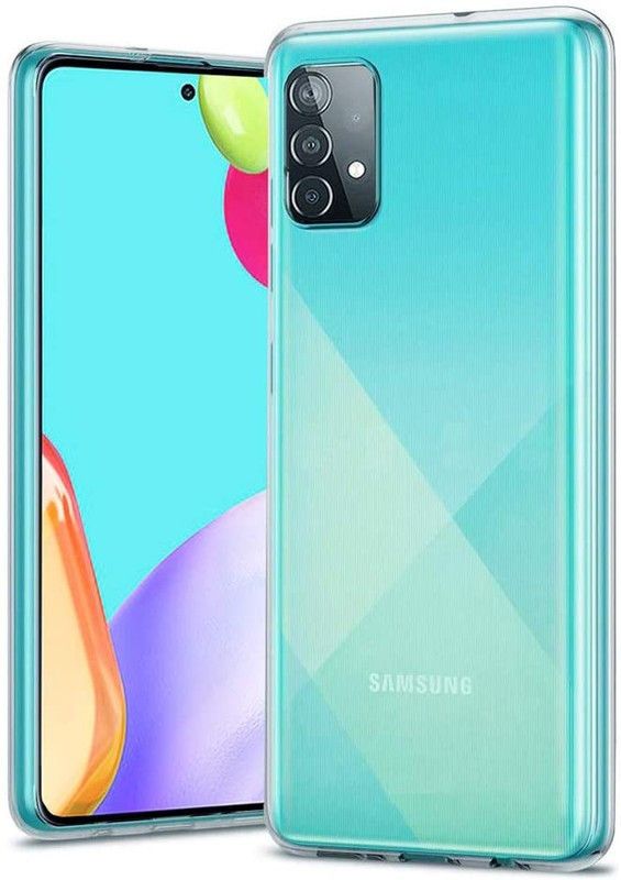 Elica Back Cover for Samsung Galaxy A52 5G 6.5"  (Transparent, Shock Proof, Silicon, Pack of: 1)