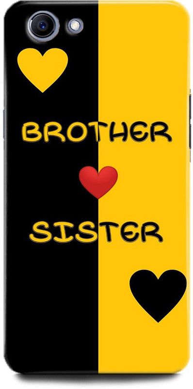 Afterglow Back Cover for Realme 1 BROTHER, SISTER, MOTHER, LIFE LINE BROTHER SISTER, LOVE, QUOTES  (Multicolor, Shock Proof, Pack of: 1)