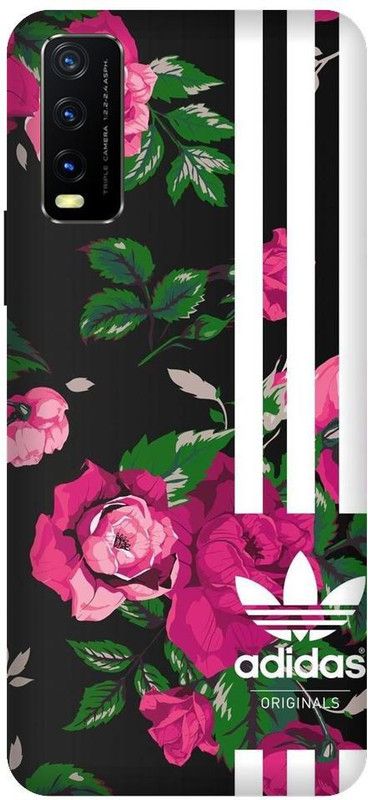 URCHIN Back Cover for Vivo Y20i Adidas, Adidas Symbol, Adidas Logo, Adidas Sign  (Multicolor, Shock Proof, Pack of: 1)