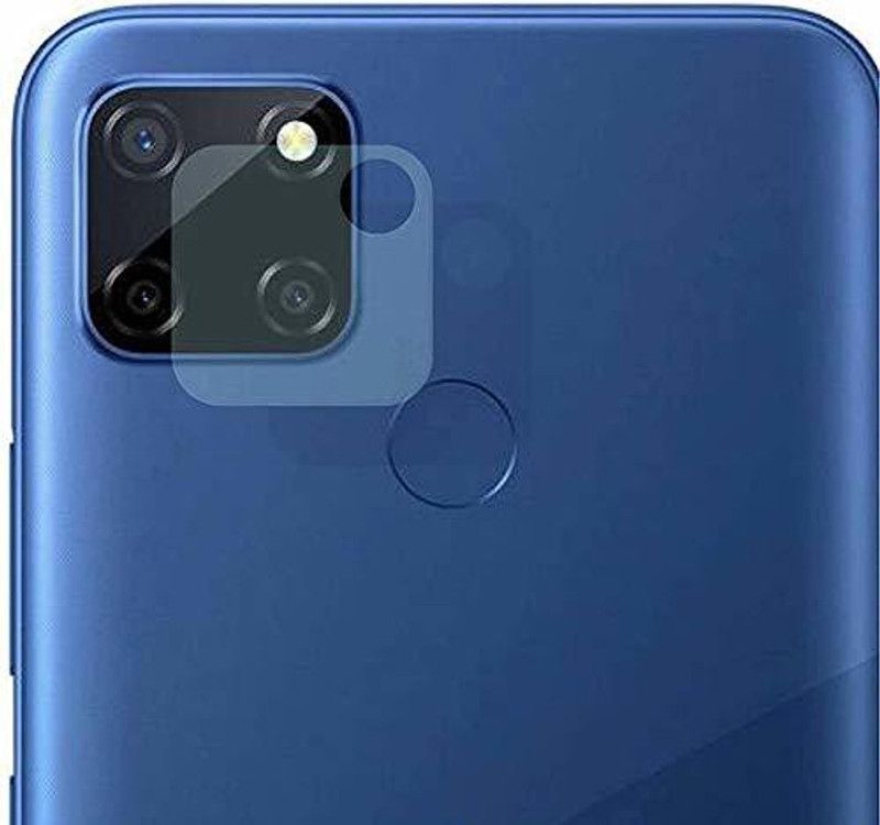 Transparent Back Camera Lens Glass Protector for Cii Realme c12  (Pack of: 2)