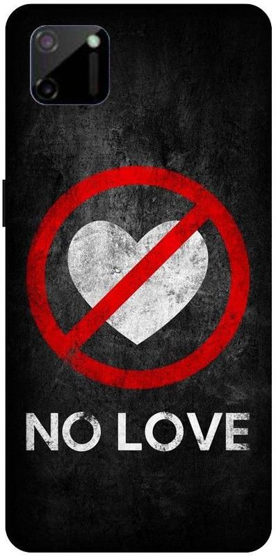 URCHIN Back Cover for Realme C11No Love, Breakup, Heartbroken, fake Love, Hate love  (Multicolor, Shock Proof, Pack of: 1)