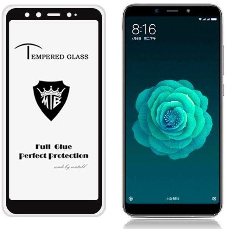 HIE POWER Edge To Edge Tempered Glass for Xiaomi Mi A2 (Mi 6X)  (Pack of 1)