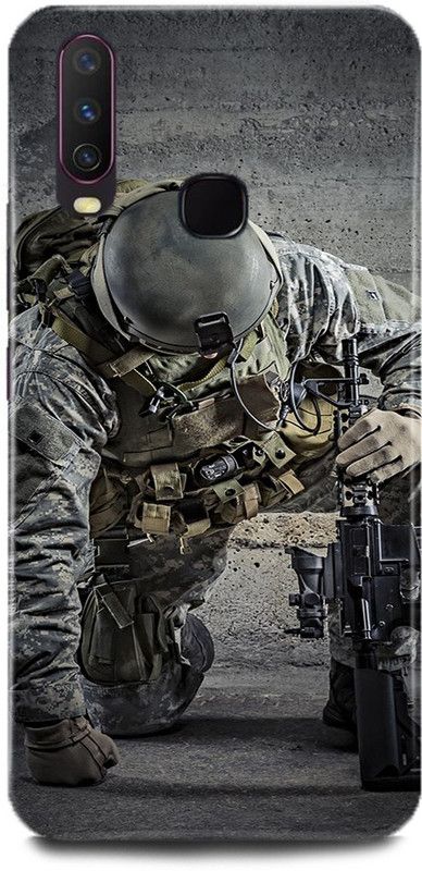 DIKRO Back Cover for VIVO U10, 1916, FOJI, INDIAN, ARMY, SOLDIER  (Multicolor, Hard Case, Pack of: 1)